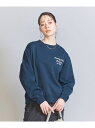 【SALE／40 OFF】コットン裏毛 ロゴ スウェット プルオーバー BEAUTY YOUTH UNITED ARROWS ビューティー＆ユース ユナイテッドアローズ トップス スウェット トレーナー ネイビー グレー ベージュ【RBA_E】【送料無料】 Rakuten Fashion