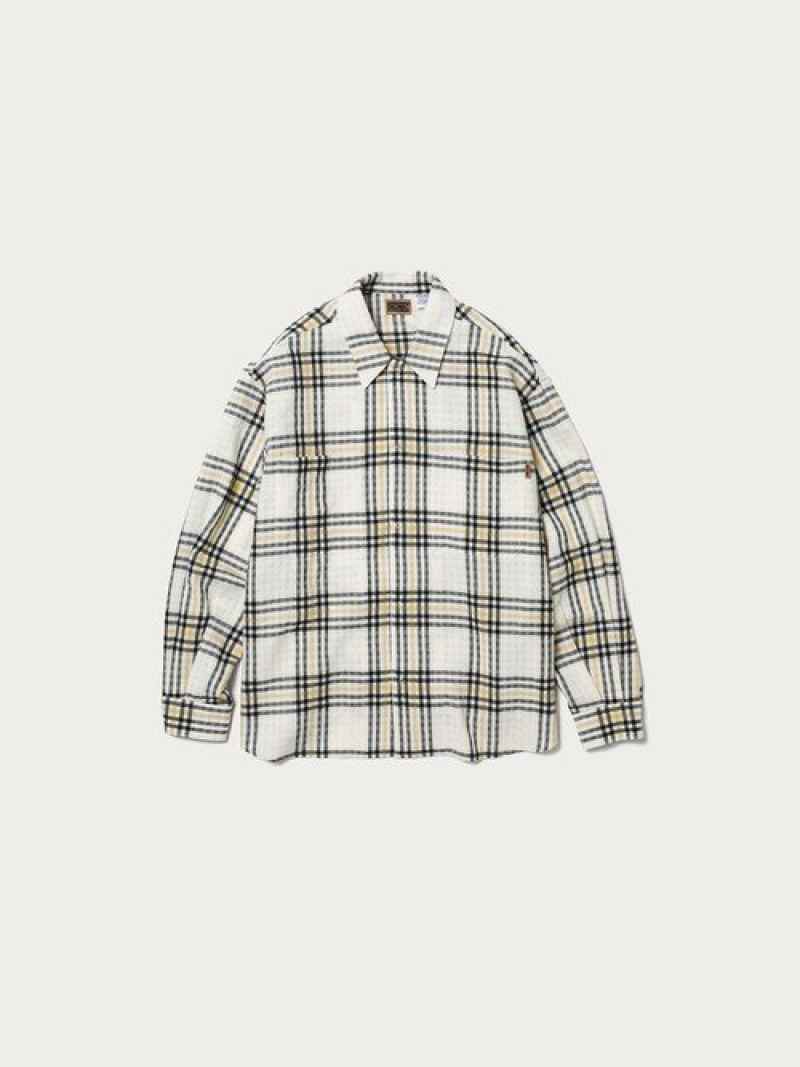 [Rakuten Fashion]【SALE／46%OFF】【別注】 ＜BIG MAC(ビッグ マック)＞ WL CHECK WIDE SHIRT/シャツ BEAUTY & YOUTH UNITED ARROWS ビューティ＆ユース ユナイテッドアローズ シャツ/ブラウス 長袖シャツ ホワイト ブラック ブラウ【RBA_E】【送料無料】