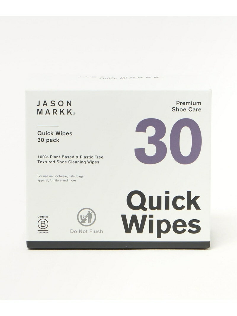 ＜JASON MARKK＞ クイック ワイプス 30P シューケア用品 BEAUTY&YOUTH UNITED ARROWS ビューティー＆ユース　ユナイテッドアローズ シューズ・靴 シューケア用品・シューズ小物【送料無料】[Rakuten Fashion]