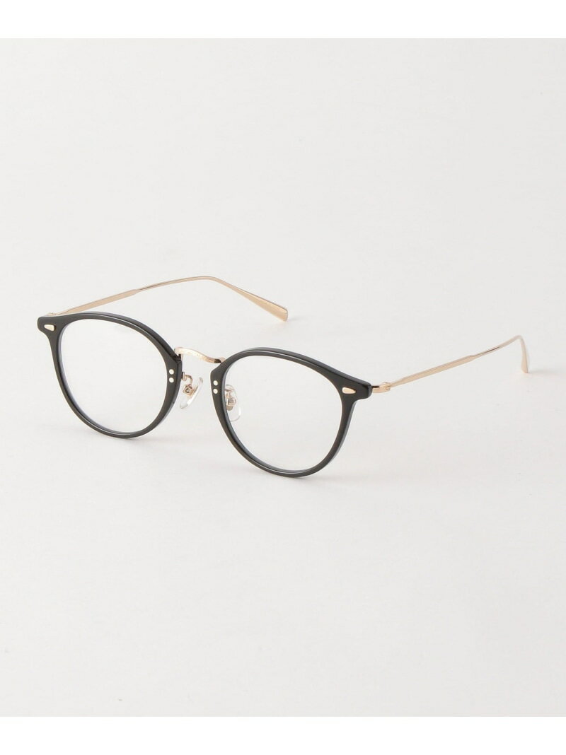  ＜KANEKO OPTICAL(金子眼鏡)＞ Logan/アイウェア MADE IN JAPAN BEAUTY&YOUTH UNITED ARROWS ビューティー＆ユース　ユナイテッドアローズ ファッション雑貨 その他のファッション雑貨 ブラック ベージュ