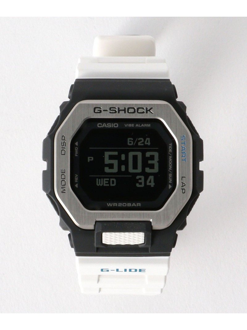 [Rakuten Fashion]＜G-SHOCK＞ G-LIDE GBX-100/腕時計 BEAUTY & YOUTH UNITED ARROWS ビューティ＆ユース ユナイテッドアローズ ファッショングッズ 腕時計 ブラック ホワイト【送料無料】