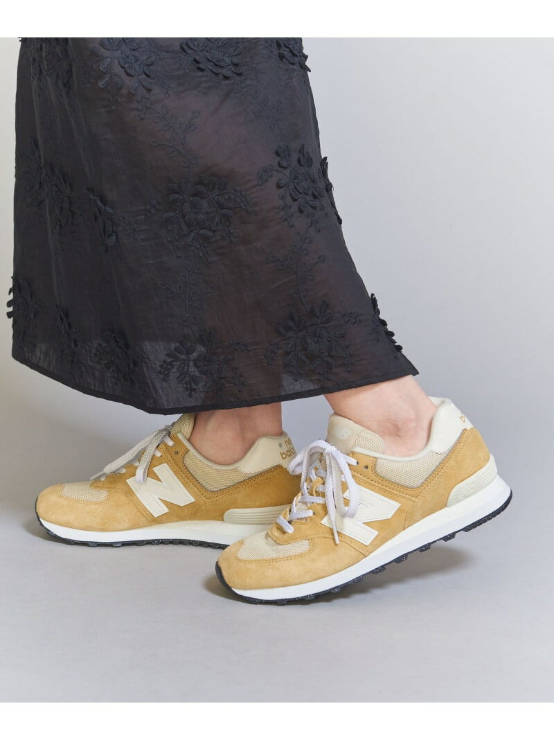 ＜New Balance＞U574PBE/スニーカー BEAUTY YOUTH UNITED ARROWS ビューティー＆ユース ユナイテッドアローズ シューズ 靴 スニーカー ベージュ【送料無料】 Rakuten Fashion