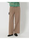 【SALE/33%OFF】タックゴム ワイドストレート パンツ BEAUTY&YOUTH UNITED ARROWS ビューティー&ユース ユナイテッドアローズ...