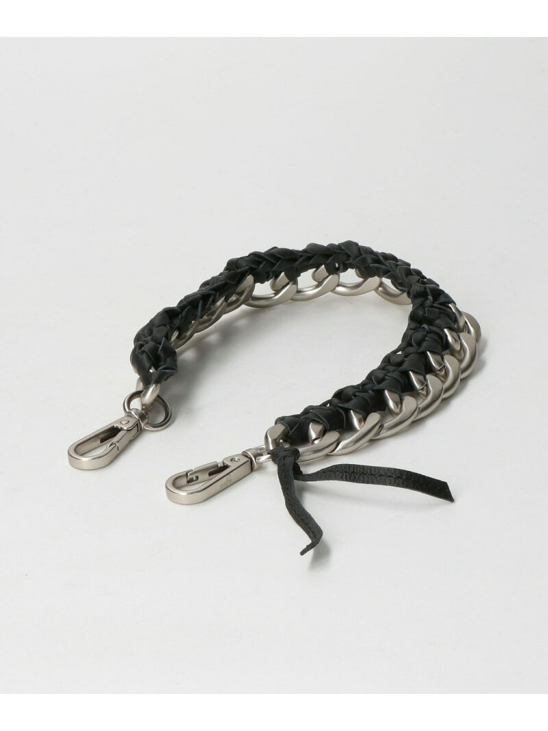 ＜ajew＞Tie chain ショルダー ストラップ BEAUTY YOUTH UNITED ARROWS ビューティー＆ユース ユナイテッドアローズ スマホグッズ オーディオ機器 その他のスマホグッズ オーディオ機器 ブラック グレー パープル【送料無料】 Rakuten Fashion