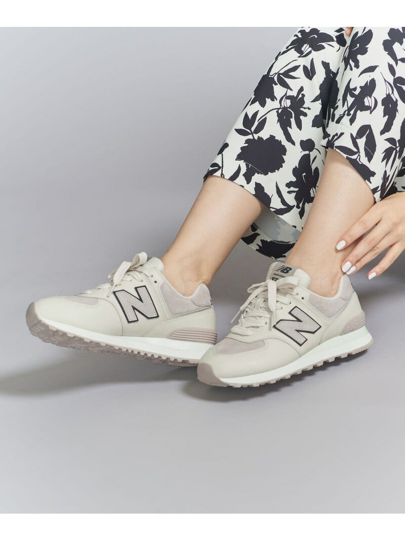 ＜New Balance＞WL574GB2/スニーカー BEAUTY&YOUTH UNITED ARROWS ビューティー＆ユース ユナイテッドアローズ シューズ・靴 スニーカー ホワイト【送料無料】[Rakuten Fashion]