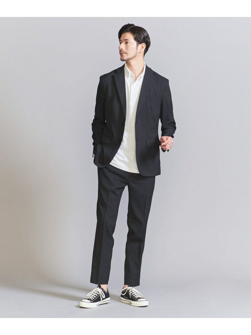 【WEB限定 WARDROBE SMART】LANATEC セットアップ/背抜きジャケット&イージーパンツ BEAUTY&YOUTH UNITED ARROWS ビューティー＆ユース　ユナイテッドアローズ スーツ・フォーマル セットアップスーツ ネイビー ブラック グレー ブラウン カー【送料無料】[Rakuten Fashion] 2