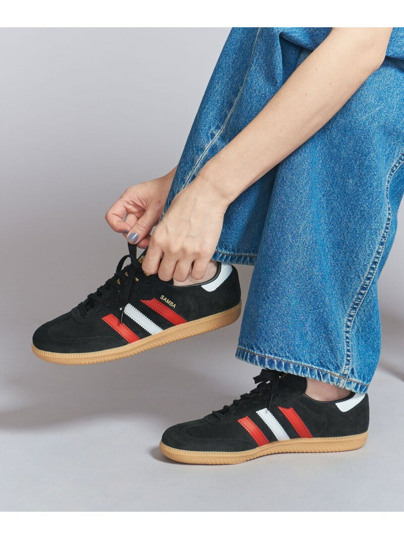 ＜adidas Originals＞SAMBA OG 24SS/スニーカー BEAUTY&YOUTH UNITED ARROWS ビューティー＆ユース ユナイテッドアローズ シューズ・靴 スニーカー ブラック【送料無料】[Rakuten Fashion]