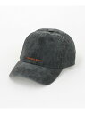 <6(ROKU)>MORRISTOWN CAP/キャップ 6(ROKU) ビューティー&ユース ユナイテッドアローズ 帽子 キャップ ブラック【送料無料】[Ra...