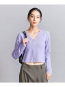 【SALE/50%OFF】リブジップ Vネック カーディガン -ウォッシャブル- BEAUTY&YOUTH UNITED ARROWS ビューティー&ユース ユ...