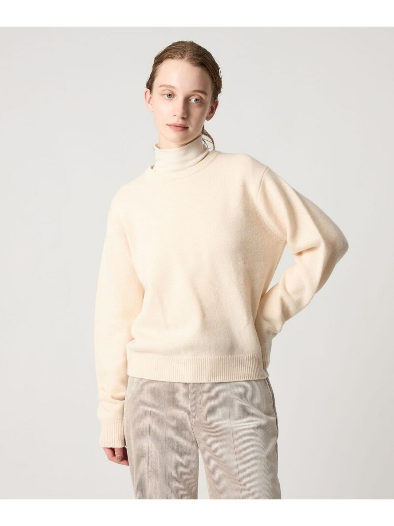 ＜Steven Alan＞ウール カシミヤ プルオーバーニット Steven Alan ビューティー＆ユース　ユナイテッドアローズ トップス ニット ベージュ ブラック ホワイト【送料無料】[Rakuten Fashion]のサムネイル
