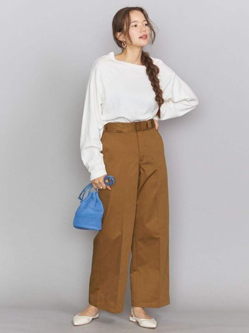 [Rakuten Fashion]【SALE／60%OFF】【別注】＜Dickies＞ワークワイドパンツо BEAUTY & YOUTH UNITED ARROWS ビューティ＆ユース ユナイテッドアローズ パンツ/ジーンズ ワイド/バギーパンツ ブラウン グレー【RBA_E】【送料無料】のサムネイル