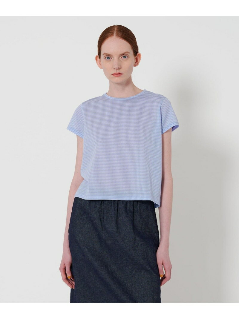 ギンガムチェックTシャツSteve...