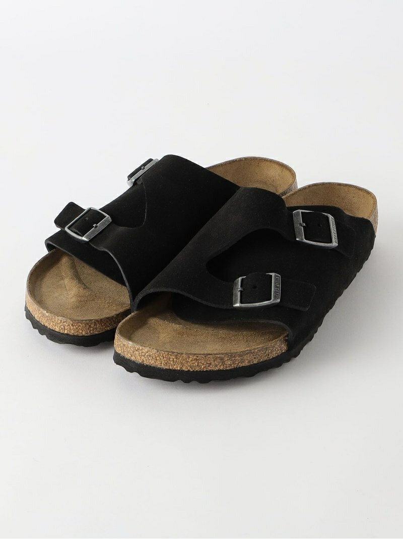 ＜BIRKENSTOCK＞ ZURICH SB/サンダル BEAUTY&YOUTH UNITED ARROWS ビューティー＆ユース　ユナイテッドアローズ シューズ・靴 サンダル ブラック ベージュ【送料無料】[Rakuten Fashion]