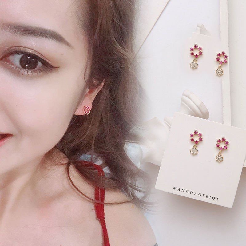 ピアス イヤリング レディース アクセサリー レディースファッション 小物 スタッドピアス レッド 可愛い 痛くない おしゃれ きれいめ 上品 母の日 プレゼン...