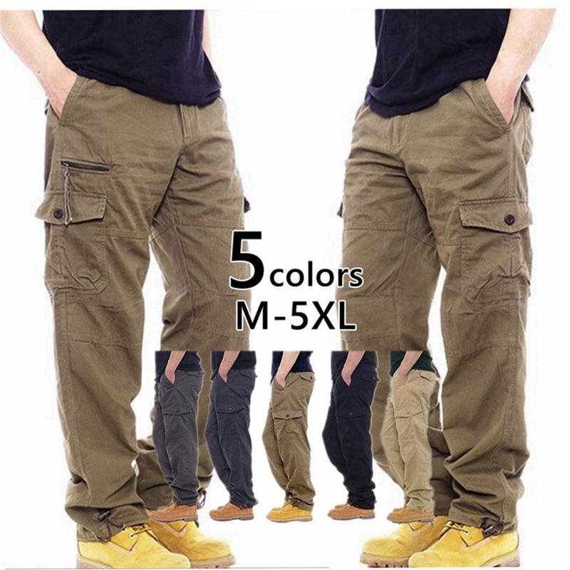 カーゴパンツ メンズ ワークパンツ クライミングパンツ 作業ズボン 作業服 登山 ファティーグパンツ ミリタリー ウエスト 多機能 秋 新作 レングス バックツ...