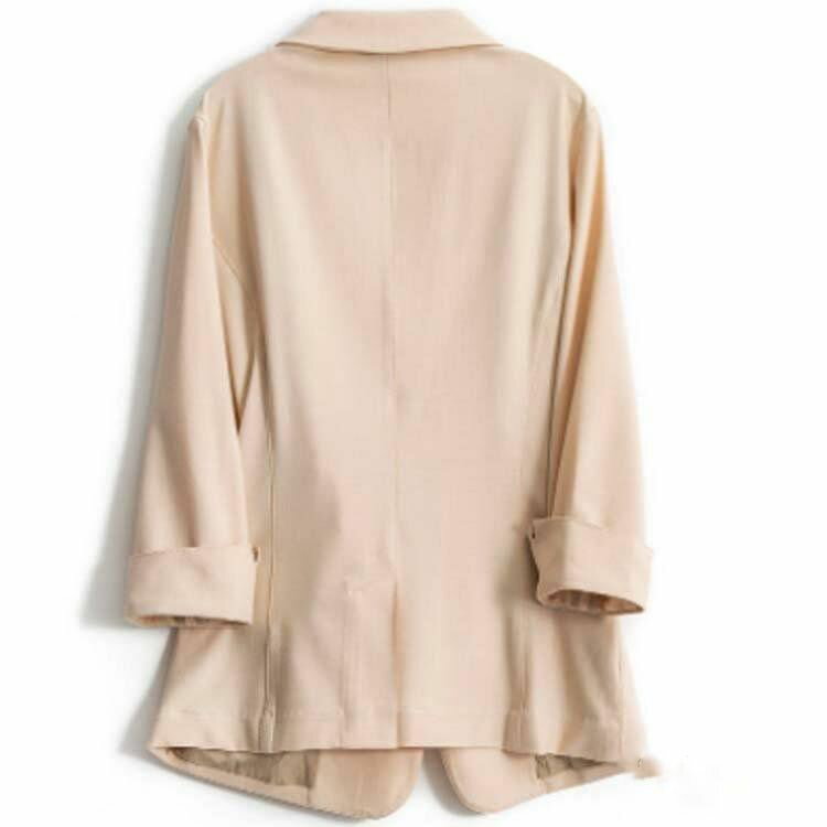 ジャケット レディース 長袖 スーツ ジャケット カジュアルスーツ リネンジャケット 麻 サマースーツ ジャケット テーラードジャケット トップス 母の日 プレゼント