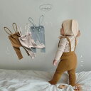 サスペンダー レギンス ベビー 肩紐 春 秋 冬 ショルダーレギンス ベビーサロペット リブ レギンス BABY リブニット サスペンダーレギンス シンプル 無...