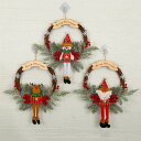 クリスマスリース オーナメント クリスマス置物 クリスマス飾り 壁飾り 雪人リース 雪だるま形 スノーマン Christmas 玄関リース クリスマス雑貨 デコ 窓 かざり プレゼント 北欧 イベント用