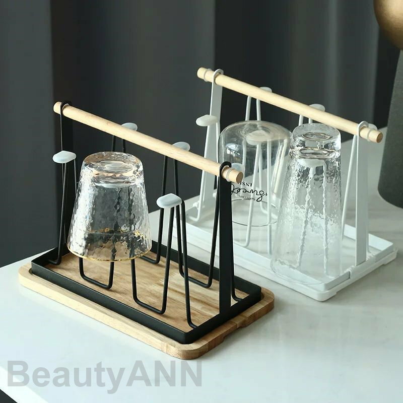 グラスハンガー グラススタンド グラスホルダー ホルダー コップハンガー コップ置き コップスタンド コップホルダー シンプル 水切り キッチンツール キッチン...
