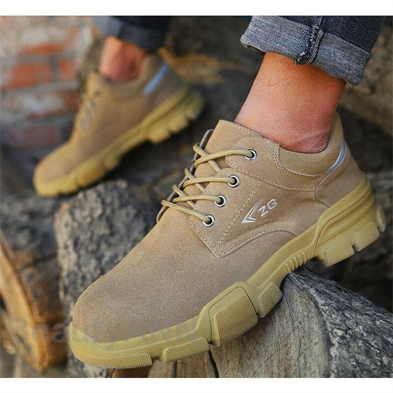 THOM WILLS 安全靴 ブーツ おしゃれ メンズ レディース 夏 冬 大きいサイズ 格好いい 踏み抜き防止 軽量 作業用品 スニーカー 23.5cm 29...