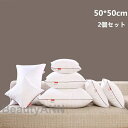 新生活 ヌードクッション 2個セット 50x50cm クッション 中身 クッションカバー用 クッション中身 クッション 中材 クッションBODY ポリエステル綿...