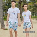 新生活 海パン 水着 メンズ レディース サーフパンツ 植物柄 海水パンツ サーフショーツ ショートパンツ ハーフパンツ 短パン プレゼント ギフト