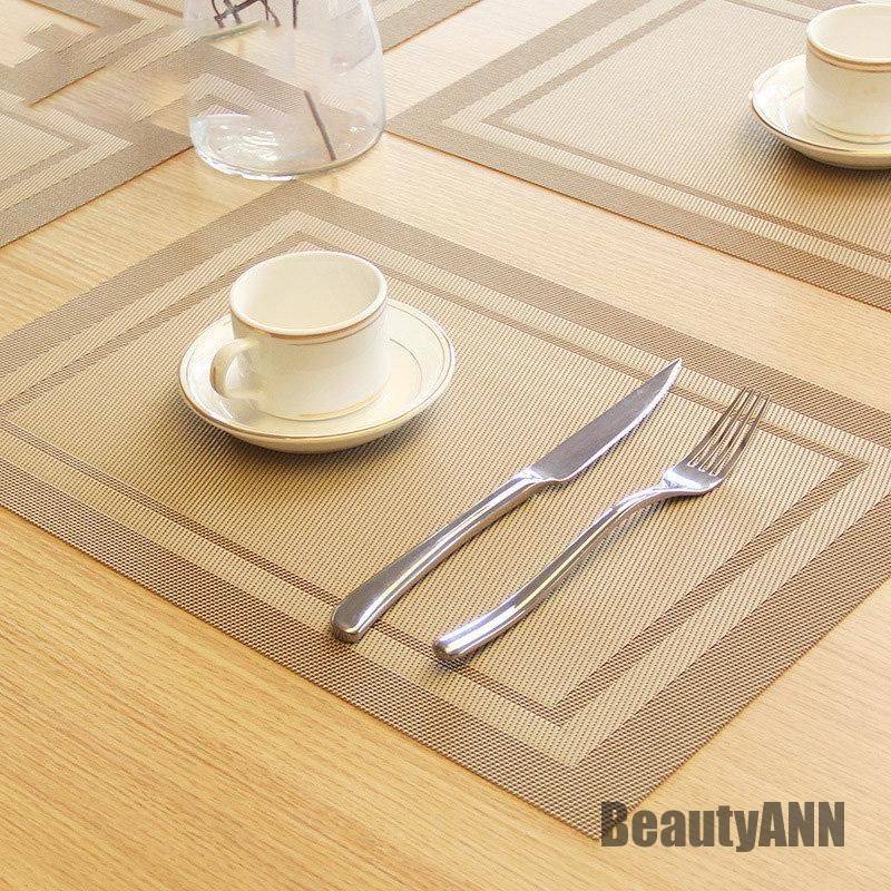 新生活 ランチョンマット 4枚セット 洗える 傷防止 敷物 ランチマット プレースマット 防汚 汚れ 食卓 食事 ダイニング 業務用 家庭用 飲食店用 プレゼン...