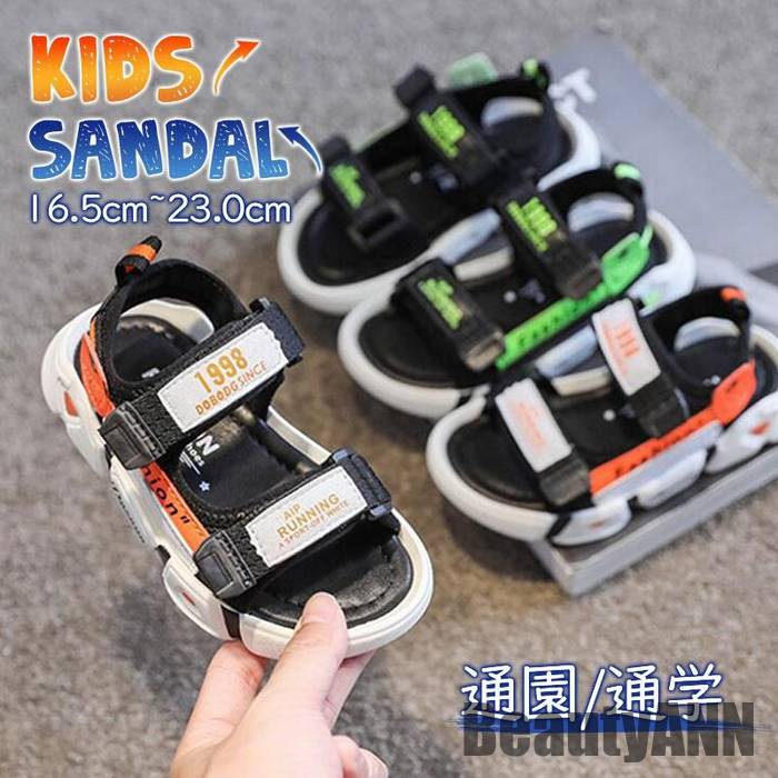 THOM WILLS 新生活 子供用 サンダル キッズ ジュニア スポーツサンダル サマーシューズ ビーチサンダル 通園 通学 履きやすい 軽量 スリッパ 水遊...