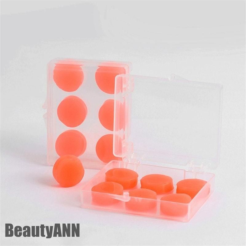 新生活 耳栓 6個セット 高性能 遮音 防音 睡眠用 最強 いびき シリコン ケース付 柔らかい 完全遮音 子供用 水泳用 洗える 痛くない ライブ用 勉強 プ...