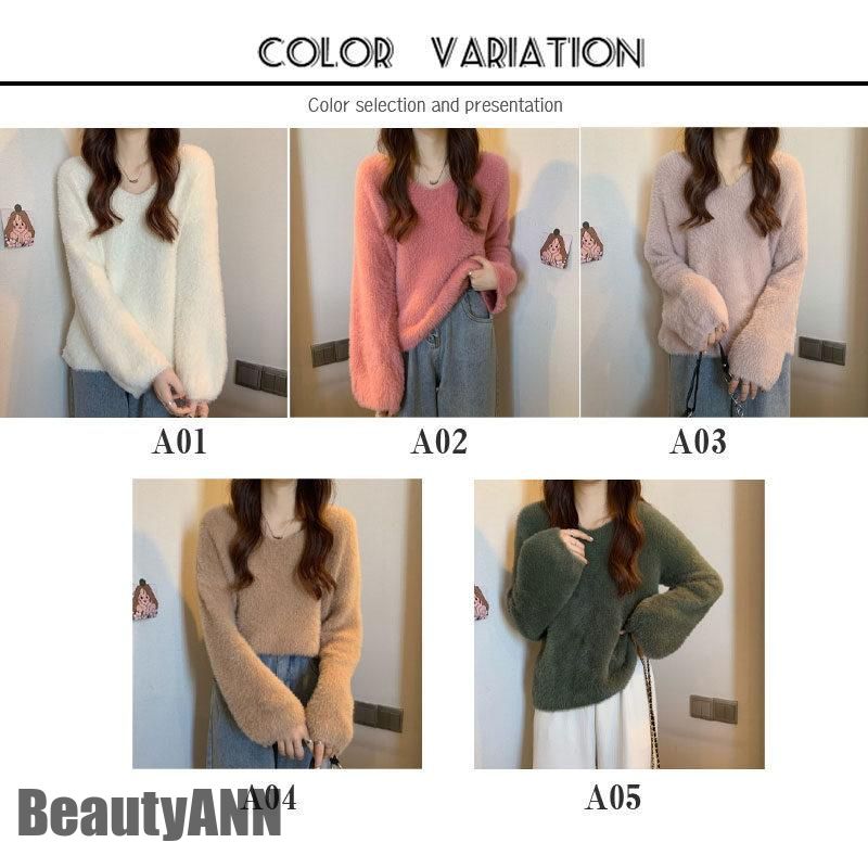 新生活 ニット セーター レディース 秋 冬 Vネック 長袖 プルオーバー トップス 大人 女性 OL 大学生 高校生 定番 通勤 通学 お洒落 かわいい プレゼント ギフト