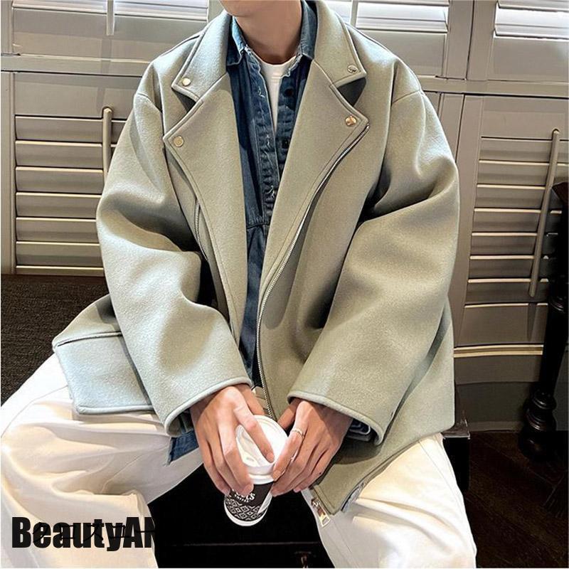 新生活 秋冬新作 ラシャコート ラシャ メンズ ジャケット ショート丈 カジュアル ファッション かっこいい 厚手 暖かい 通勤 通学 高級感 プレゼント ギフト