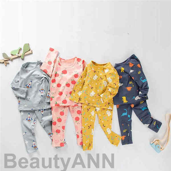 新生活 パジャマ 子供服 長袖 キッズ セットアップ 可愛い キッズ パジャマルームウェア 寝巻 上下セット 女の子 男の子 綿 春秋冬着 無地 73 80 9...