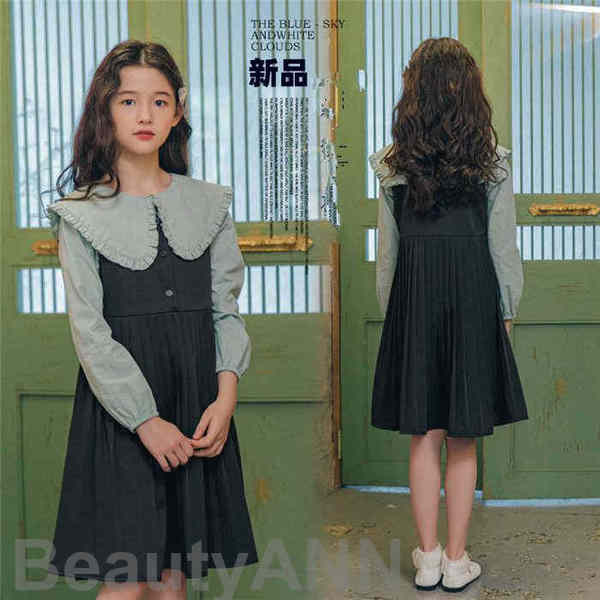 新生活 入学スーツ 子供服 長袖 セットアップ サロペット 女の子 キッズ ブラウス 2点セット 子供 入園式 卒業式 ワンピース サスペンダースカート 発表会...