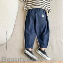 新生活 デニムパンツ キッズパンツ 子供ズボン ロング スウエットパンツ ワークパンツ 10分パンツ イージーパンツ キッズ 男の子 ベビー 子供服 カジュアル...