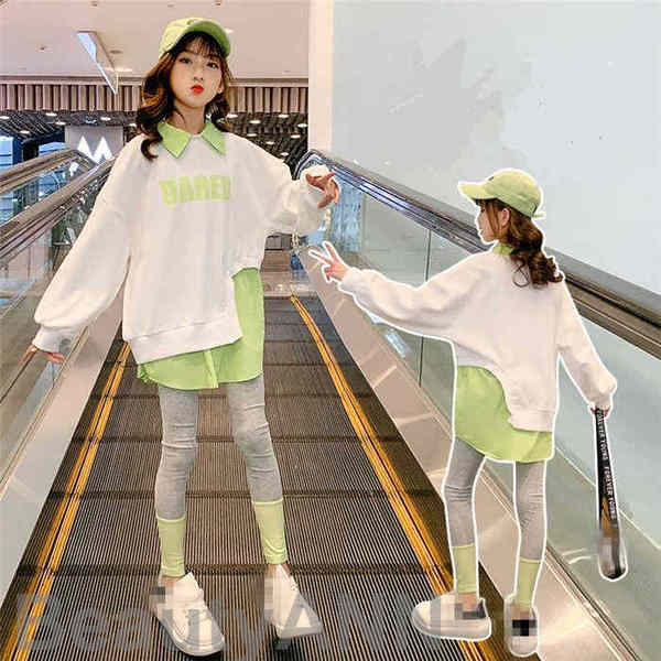 新生活 ジャージ 子供服 セットアップ 長袖 女の子 2点セット キッズ服 トップス+レギンス キッズファション 春夏着 上下セット パンツ パーカー 可愛い ...