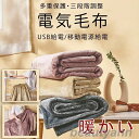 電気毛布 電気ブランケット 電気ひざ掛け 着る電気毛布 三段階調整 USB給電 暖かい 頭寒足熱 洗濯可能 取り外し可能 冷え予防 オフィス 部屋 ふわふわ