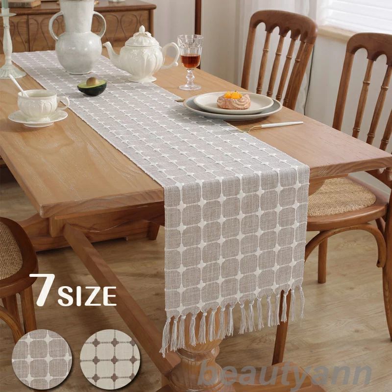 テーブルセンター テーブル ランナー 織り 7サイズ センタークロス テーブルランナー テーブルクロス 食卓ランナー リバーシブル クロス 和風柄 ランチョン ...