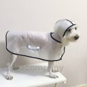 犬服 レインコート 小型犬 犬用レインコート ドッグウェア 雨具 犬の服 ドッグウェア レインポンチョ ポンチョ型 梅雨 お出かけ お散歩 透明 ペット用品 X...