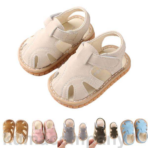 THOM WILLS THOM WILLS サンダル ぺたんこ 女の子 男の子 子供靴 笛付き 音が出る アンクル ストラップ 歩きやすい オシャレサンダル P...