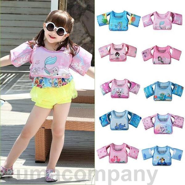 アームリング子供用 腕浮き輪軽量 2・6歳パドルジャンパー 便利ライフジャケット浮き輪強い浮力水泳練習用具水遊びスイミング補助具男女兼用フリーサイズ