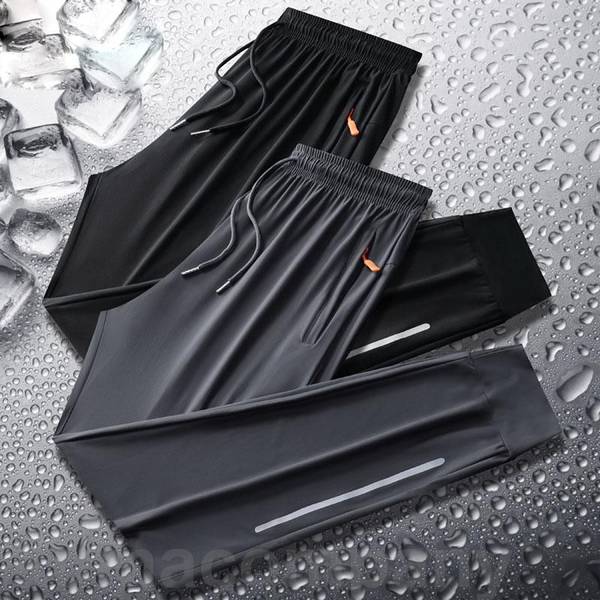 チノパン メンズ ストレッチ スリム ボトムス 薄手 冷感 通気性 涼しい ストレート 快適 夏 速乾 カジュアル おしゃれ ワンサイズアップおすすめ