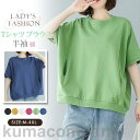 tシャツ Tシャツ カットソー トップス レディース 半袖 ブラウス 春 春服 シルク(4)