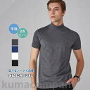 tシャツ 無地 白 メンズ 薄手 2点セット トップス 重ね着風 春新作 インナー シンプル カットソー 薄手 トレンド おすすめ