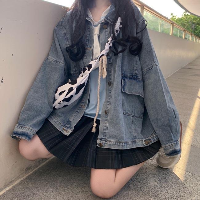 デニムジャケット レディース Gジャン ゆったり ジャケット 春 デニム アウター 秋 オーバーサイズ スプリングジャケット 春ジャケット プレゼント
