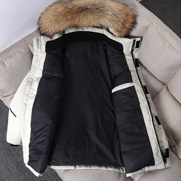 ダウンジャケット メンズ 羽毛 アウター ブルゾン ジャンパー ショートコート オシャレ 防寒着 スリム カジュアル 男性用 フード付き 秋 冬 紳士服 バレンタイン