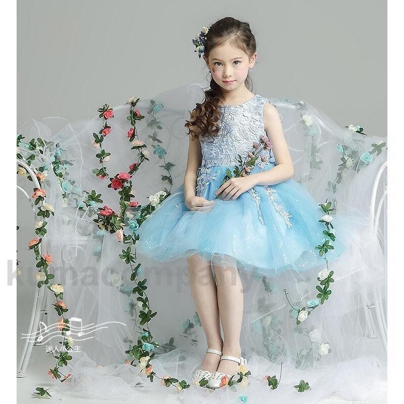 子供ドレス格安フォーマル発表会結婚式演奏会キッズ女の子高級ワンピースフラワーガール ジュニアドレス 80 90 100 110 120 130 140 150 ...