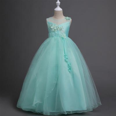 新品子供ドレスロング フォーマルピアノ発表会ドレス 子どもドレス 子供服 女の子ワンピース コンクール七五三 結婚式 120 130 140 150 160 1...