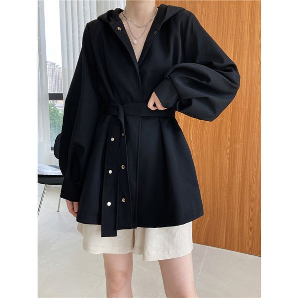トレンチコート レディース ロングコート スプリングコート アウター 秋服 ミドル丈 カジュアル 入学式 卒業式 通勤 通学 入園式 バレンタイン プレゼント