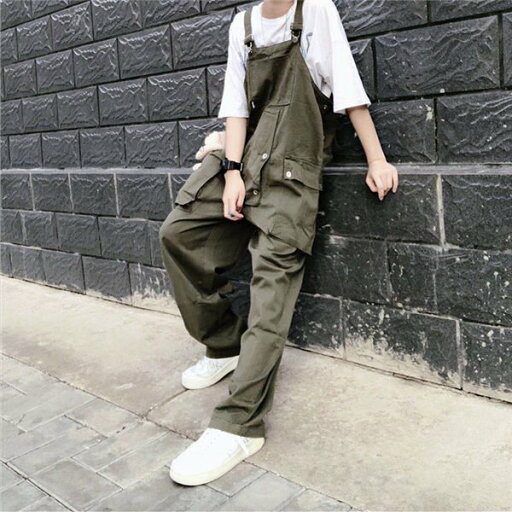 サロペット メンズ オーバーオール サルエルパンツ カーゴパンツ ロングパンツ 無地 大きいサイズ ヒップホップ 春夏秋 バレンタイン サロペット メンズ オーバーオール サルエルパンツ カーゴパンツ ロングパンツ 無地 大きいサイズ ヒップホップ 春夏秋 バレンタイン