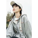 トレーナー パーカー レディース パーカー バックプリント 長袖トレーナー スウェット 春服 無地 人気 長袖 厚手 細身 韓国ファッション バレンタイン プレ...